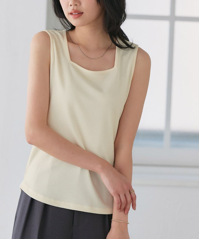 162cm / 生成 / キナリ / スクエアネック / M