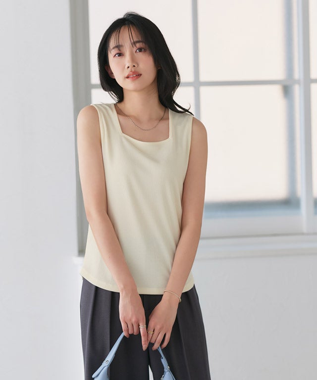 162cm / 生成 / キナリ / スクエアネック / M