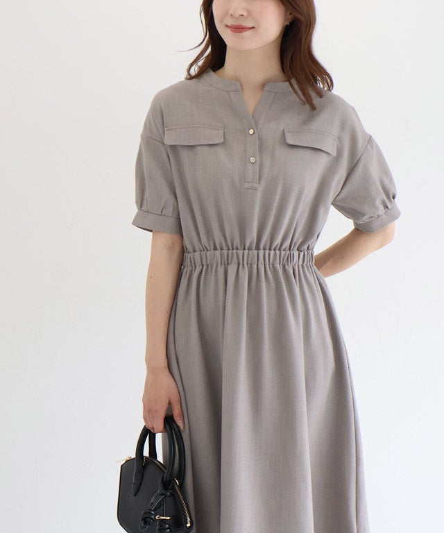 163cm / 杢グレージュ / M