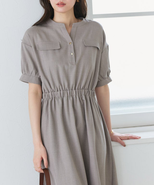 167cm / 杢グレージュ / M