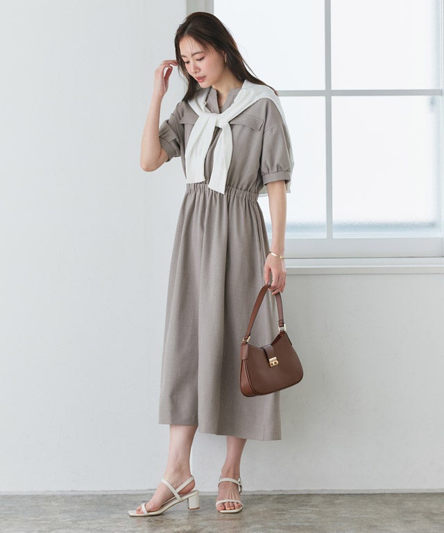 167cm / 杢グレージュ / M