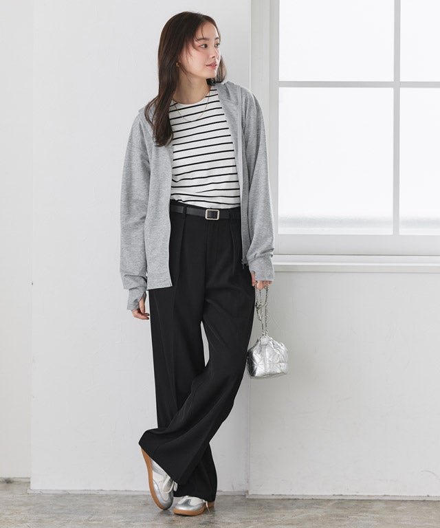 167cm / 杢グレー / M