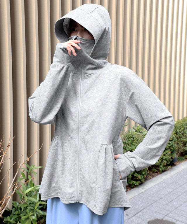 163cm / 杢グレー / M