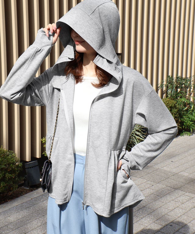 163cm / 杢グレー / M