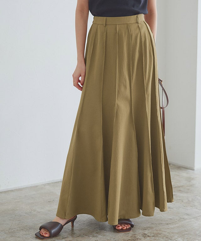 [RASW]パネルフレアロングスカート