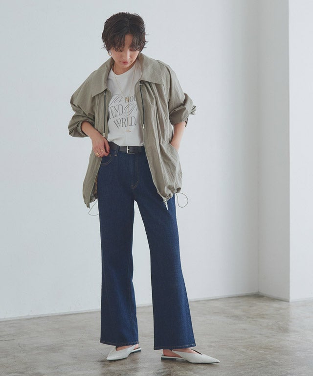 166cm / ライトカーキ / M