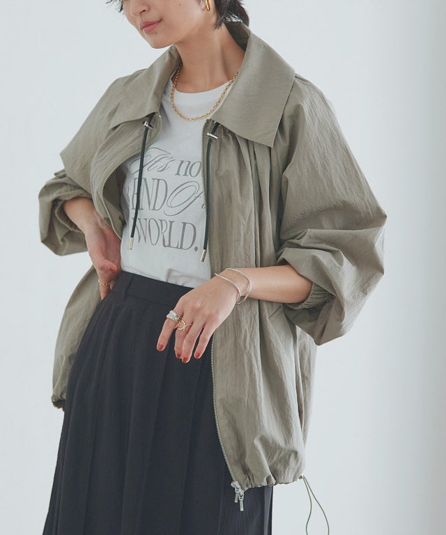 166cm / ライトカーキ / M