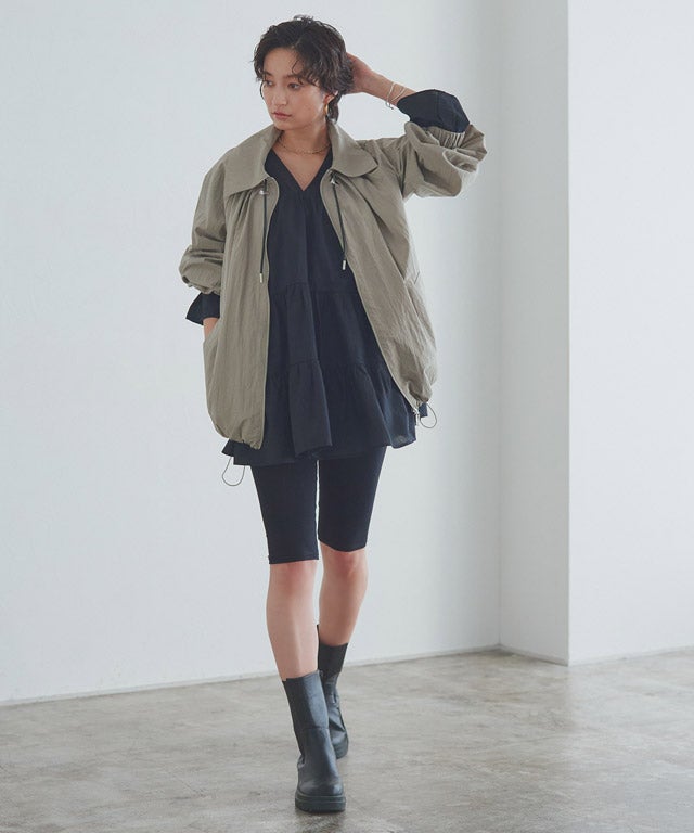 166cm / ライトカーキ / M