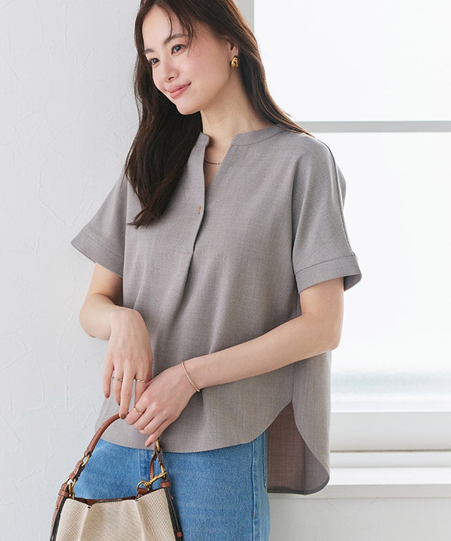 167cm / 杢グレージュ / M