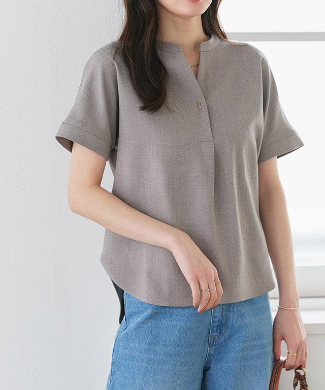 167cm / 杢グレージュ / M