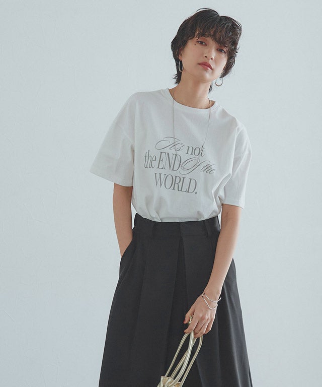 166cm / オフホワイト×ブラック / M