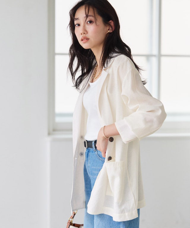 162cm / アイボリー / M