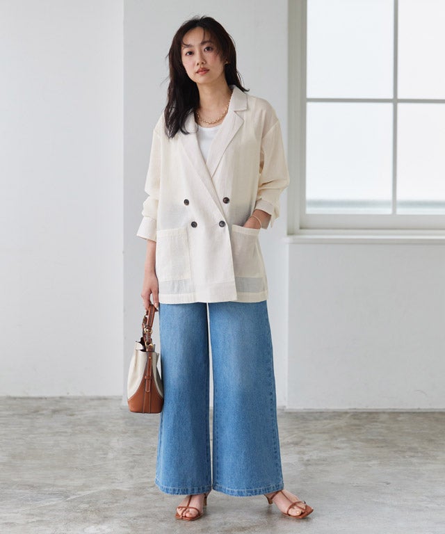 162cm / アイボリー / M