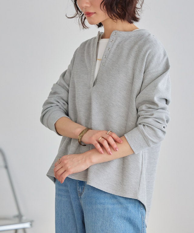 163cm / 杢グレー / M