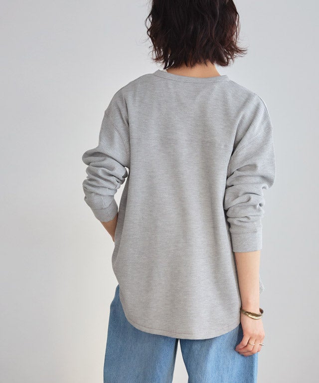 163cm / 杢グレー / M