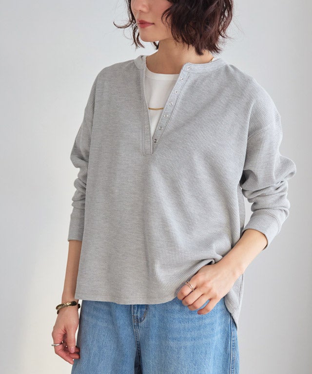 163cm / 杢グレー / M