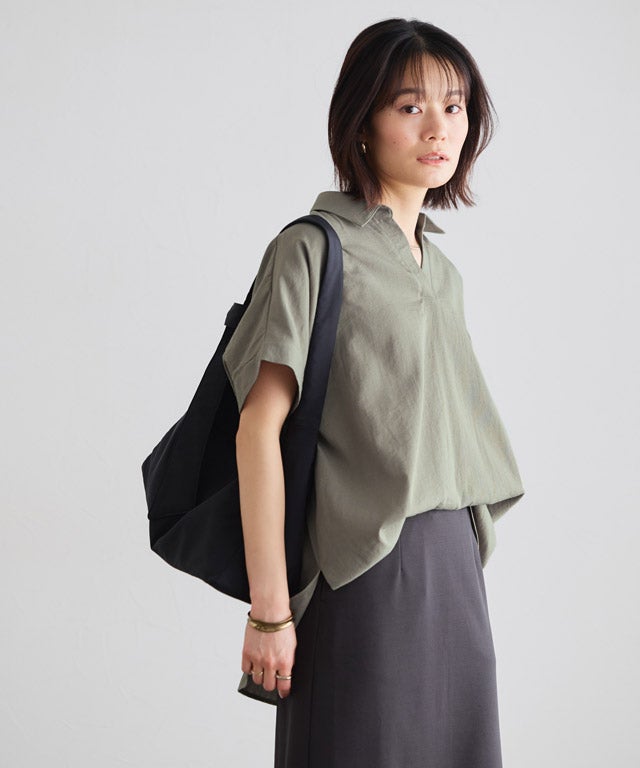 163cm / ライトカーキ / M