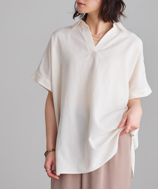 163cm / アイボリー / M