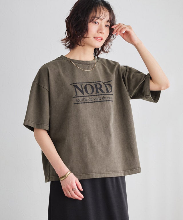 専用出品　ピエロ ピグメント加工オーバーサイズロゴTシャツ【Pierrot】 【スピード配送