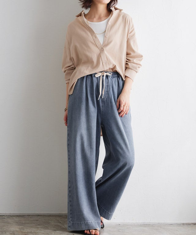 163cm / サックス / M