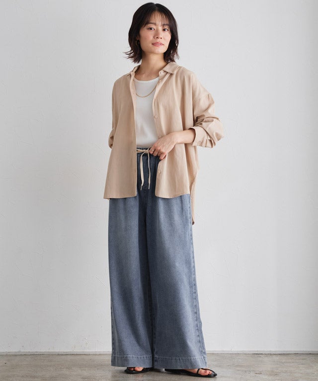 163cm / サックス / M