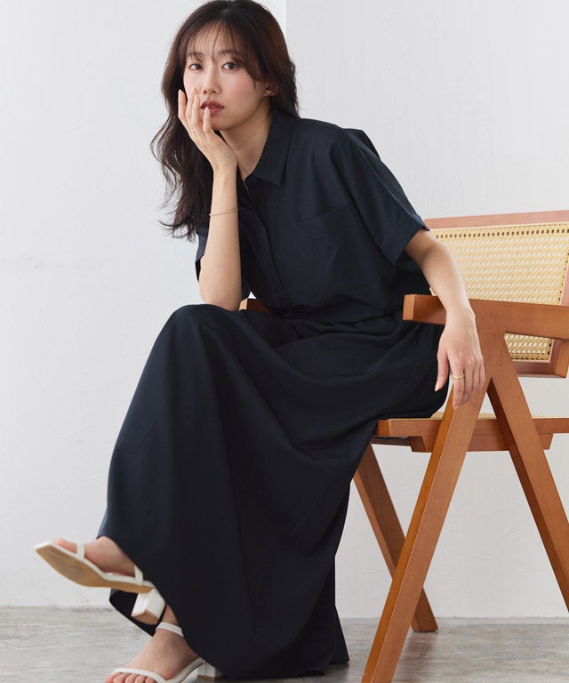 162cm / ネイビー / M