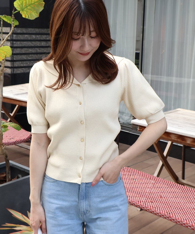 163cm / アイボリー / M