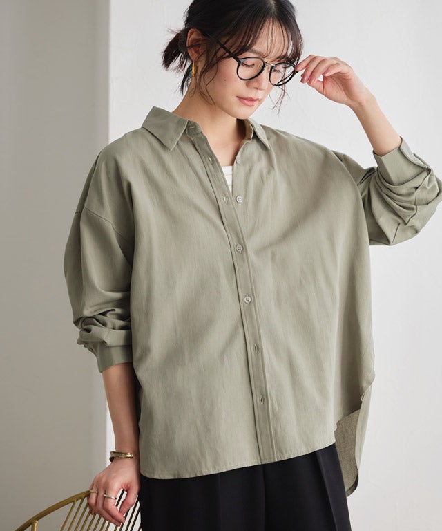 163cm / ライトカーキ / M