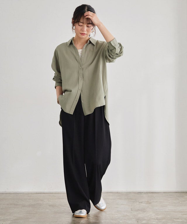 163cm / ライトカーキ / M