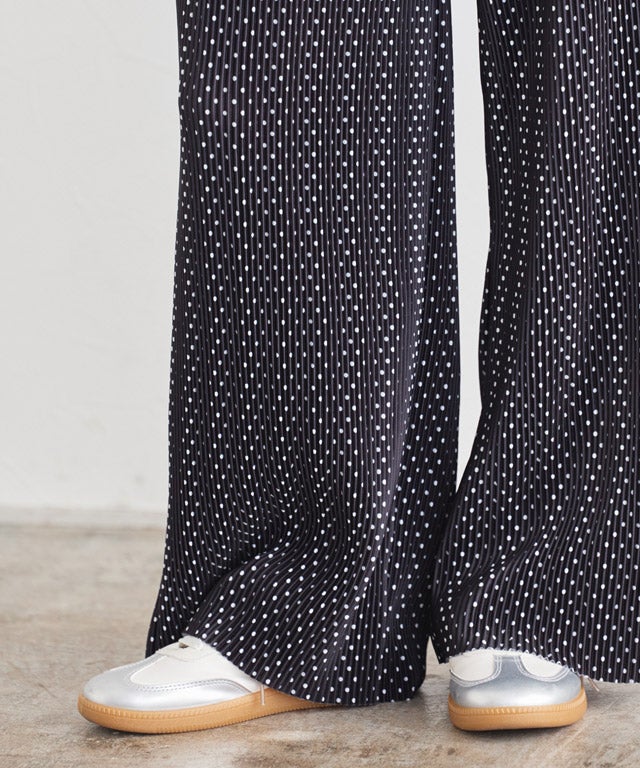 163cm / ドット / ブラック / M