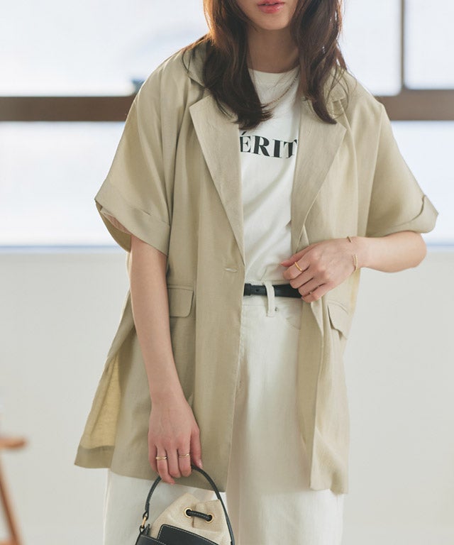 163cm / ベージュ / M