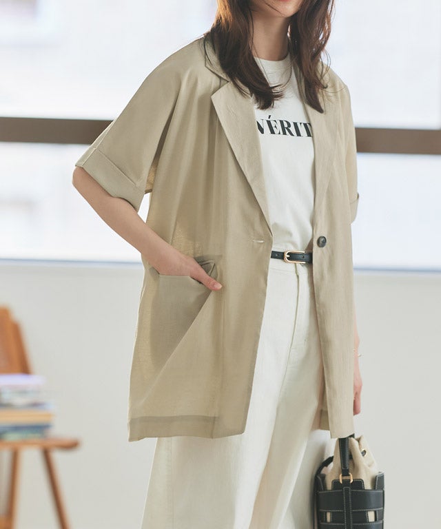 163cm / ベージュ / M