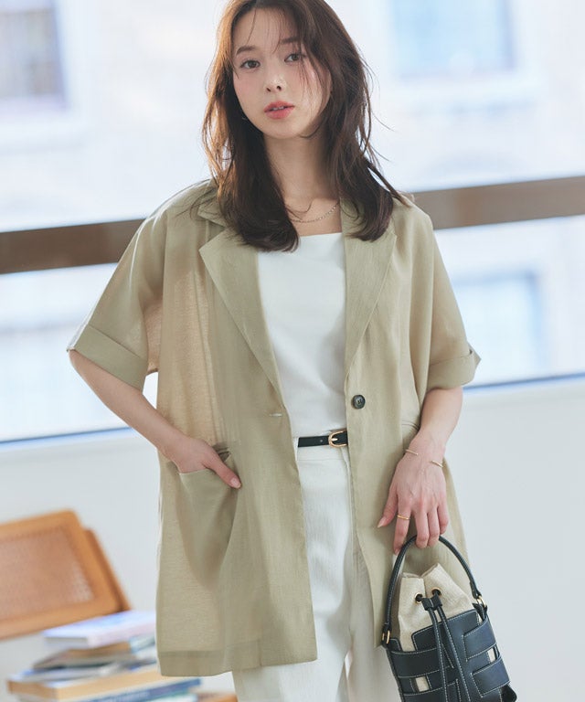 163cm / ベージュ / M