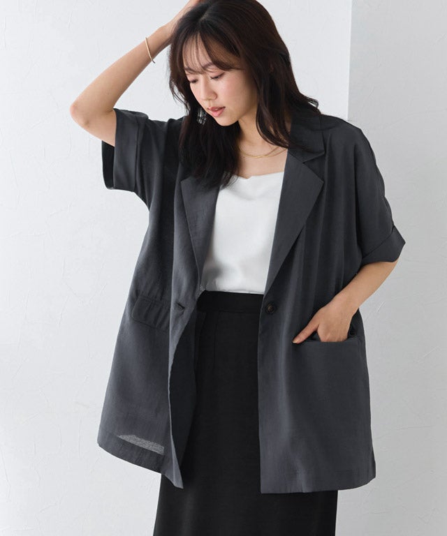 162cm / チャコール / M