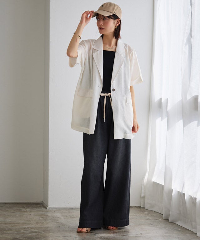 163cm / アイボリー / M