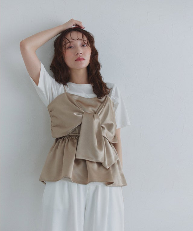 160cm / グレージュ / M