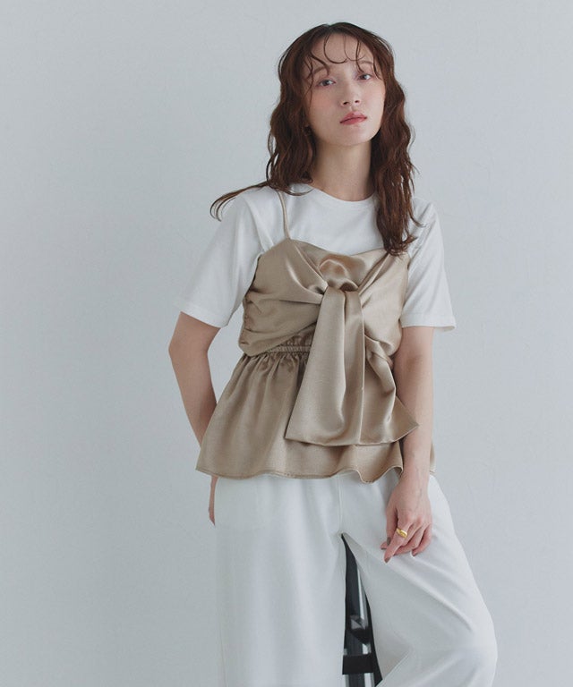 160cm / グレージュ / M