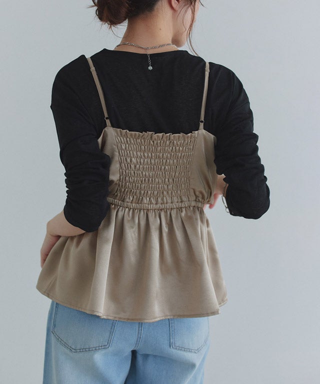 160cm / グレージュ / M