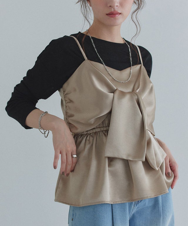 160cm / グレージュ / M