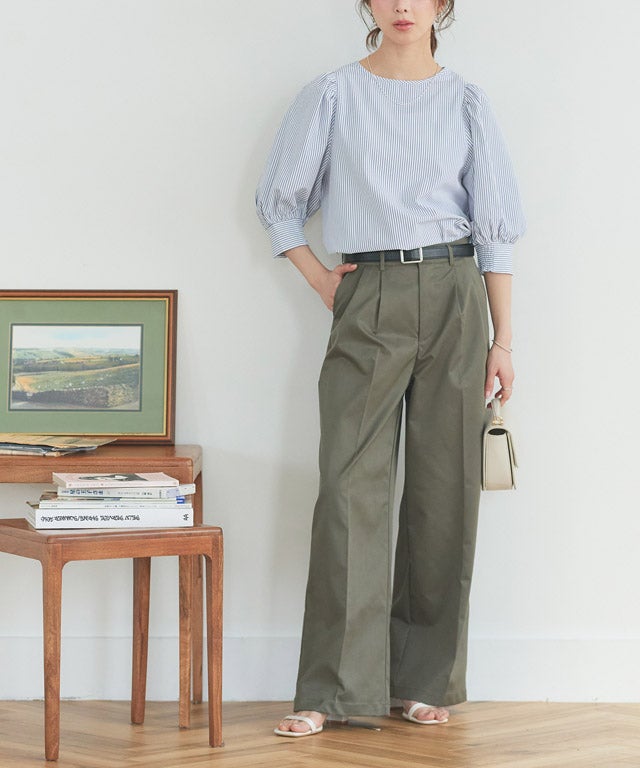 163cm / グレイッシュカーキ / M