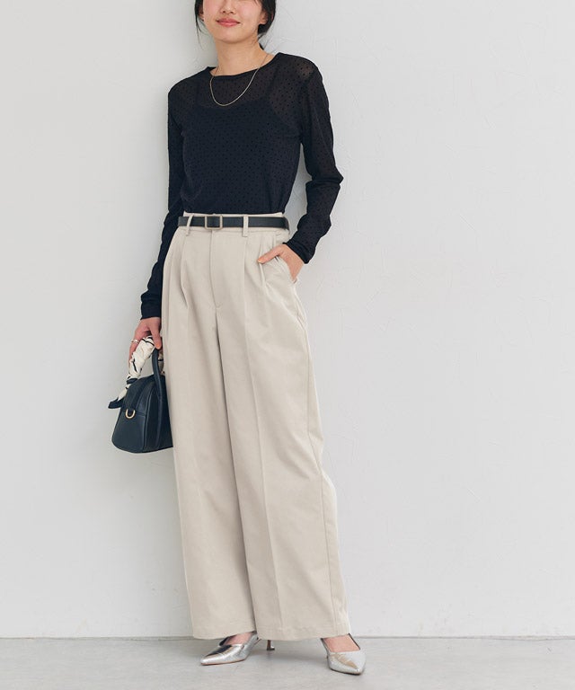 162cm / ライトグレージュ / M