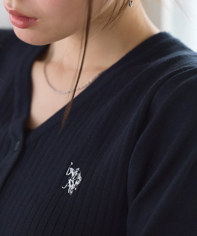 167cm / ネイビー×オフホワイト / M