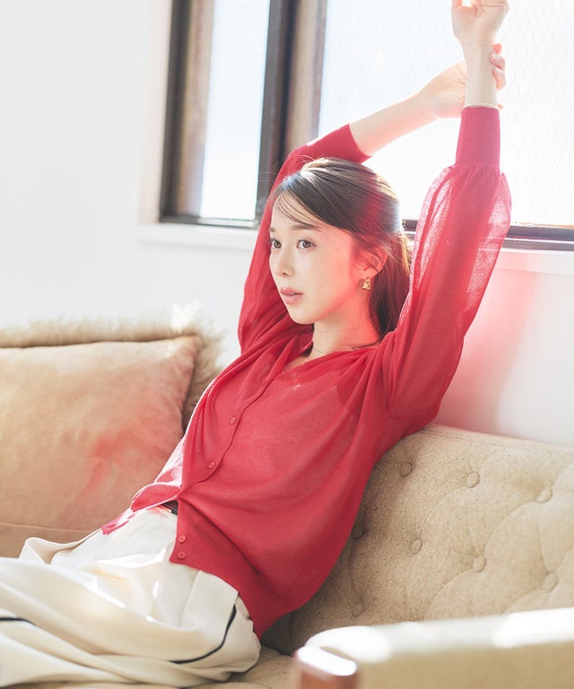 163cm / レッド / M