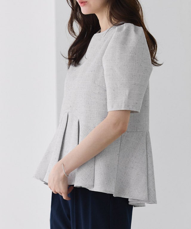 163cm / ツイード / アイスグレー / M