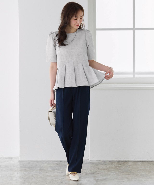 163cm / ツイード / アイスグレー / M