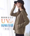 接触冷感/UVダブルジップパーカー