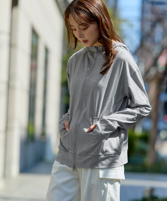 163cm / 杢グレー / M