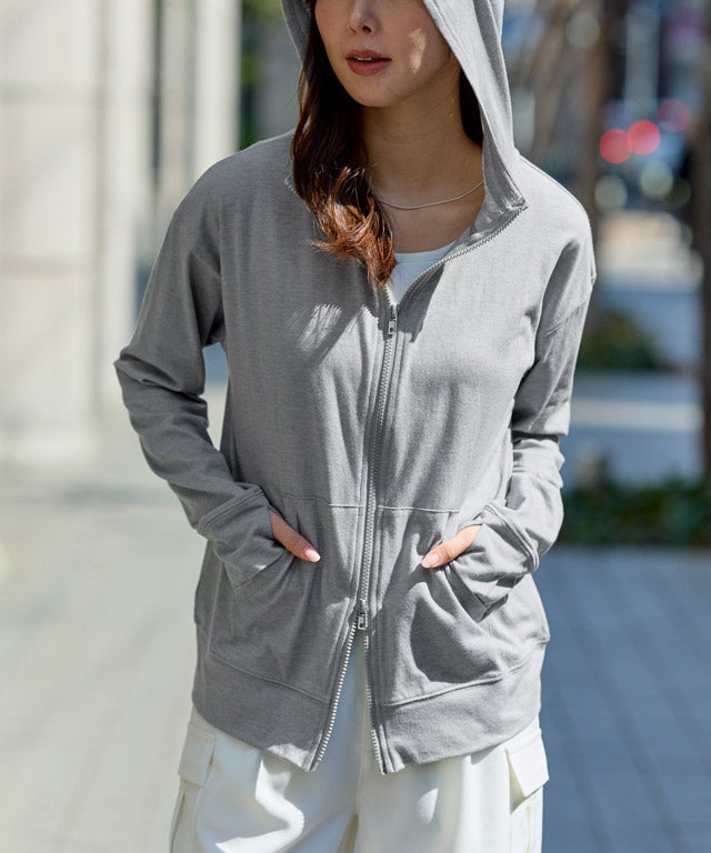 163cm / 杢グレー / M