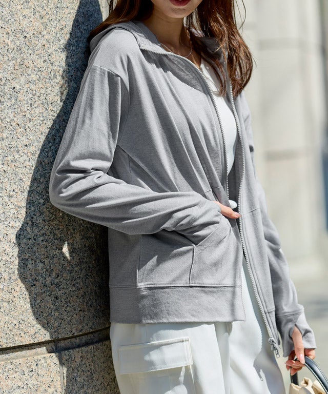 163cm / 杢グレー / M