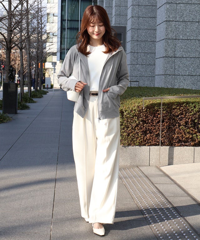 163cm / 杢グレー / M